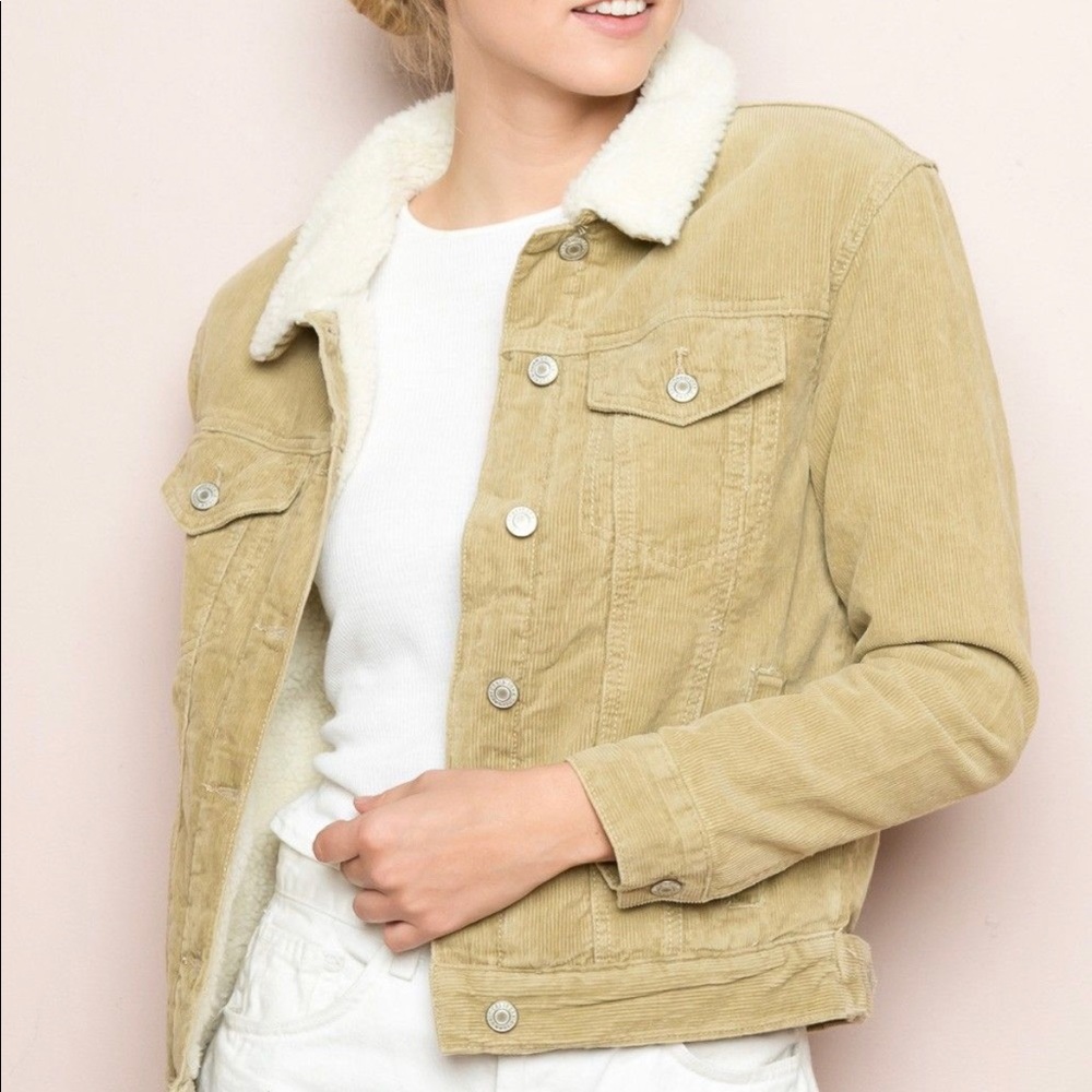 Discontinued Brandy Melville Corduroy Jacket